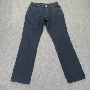 Franky Max Mens Jeans 30x30 Dark Wash Blue Denim‎ Stretch 100% Cotton